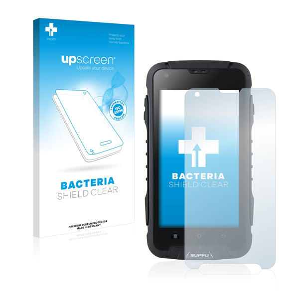 upscreen Bacteria Shield Clear Premium Antibacterial Screen Protector for Tengda F6