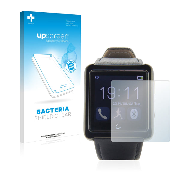 upscreen Bacteria Shield Clear Premium Antibacterial Screen Protector for U Watch U 10