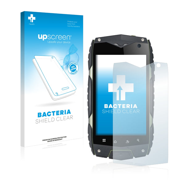 upscreen Bacteria Shield Clear Premium Antibacterial Screen Protector for Icefox Thunder