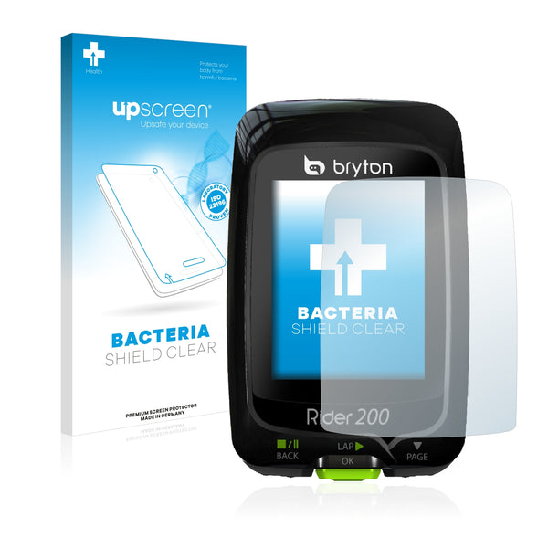 upscreen Bacteria Shield Clear Premium Antibacterial Screen Protector for TomTom GO 51