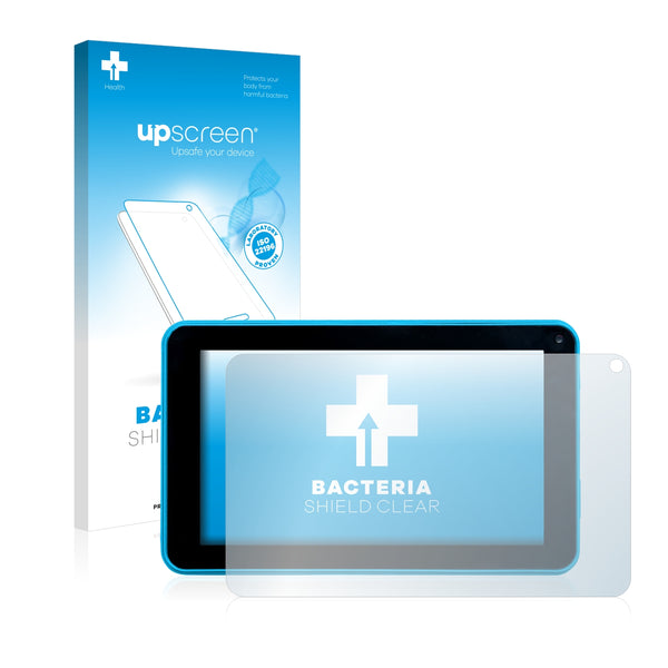 upscreen Bacteria Shield Clear Premium Antibacterial Screen Protector for Plum Check