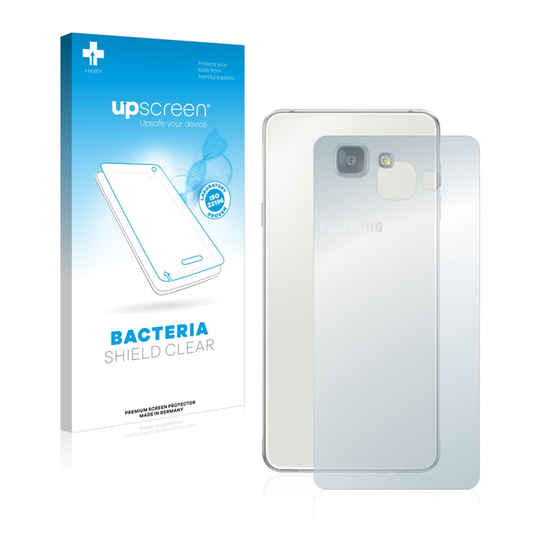 upscreen Bacteria Shield Clear Premium Antibacterial Screen Protector for Samsung Galaxy A7 2016 (Back)