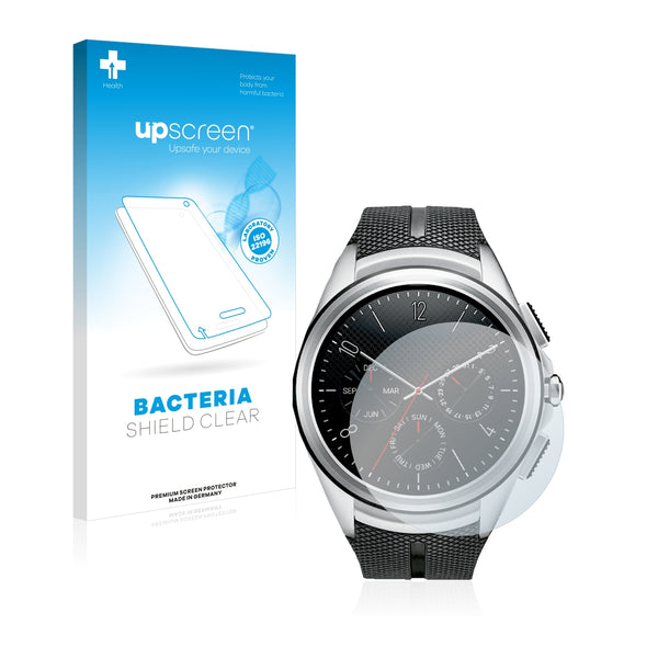 upscreen Bacteria Shield Clear Premium Antibacterial Screen Protector for LG Watch Urbane 2nd Edition