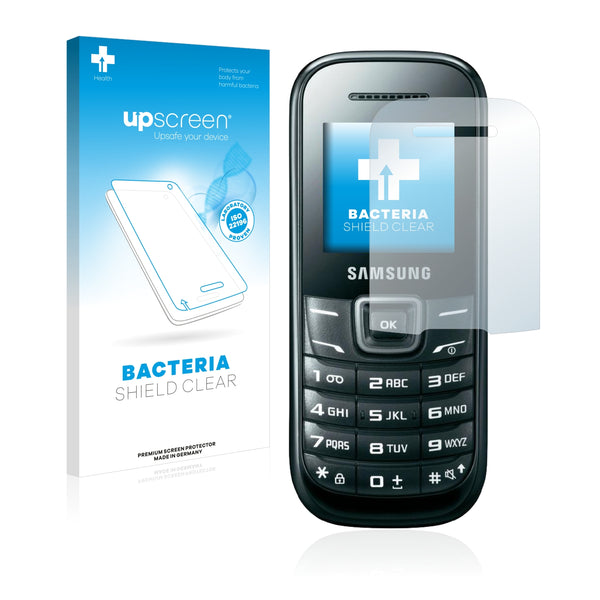 upscreen Bacteria Shield Clear Premium Antibacterial Screen Protector for Samsung E1200i