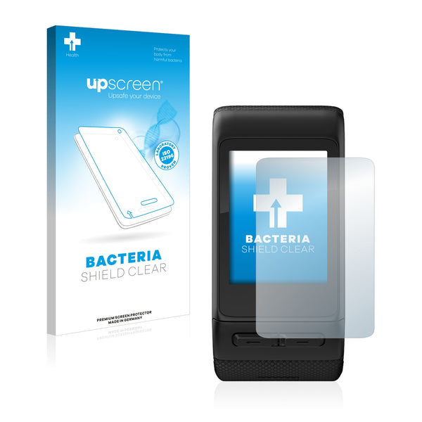 upscreen Bacteria Shield Clear Premium Antibacterial Screen Protector for Garmin vivoactive HR