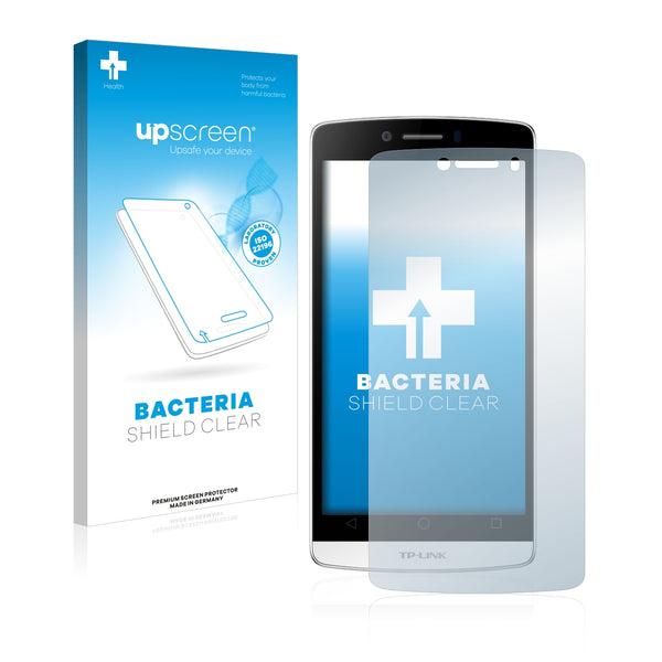 upscreen Bacteria Shield Clear Premium Antibacterial Screen Protector for TP-Link Neffos C5L