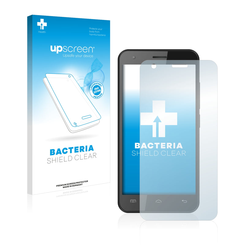 upscreen Bacteria Shield Clear Premium Antibacterial Screen Protector for Oukitel C2