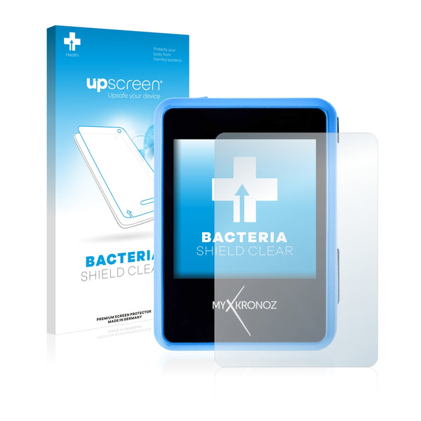 upscreen Bacteria Shield Clear Premium Antibacterial Screen Protector for MyKronoz ZeNano