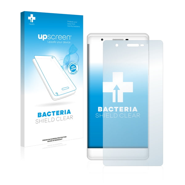 upscreen Bacteria Shield Clear Premium Antibacterial Screen Protector for Phicomm Passion 2S