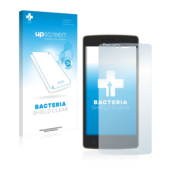 upscreen Bacteria Shield Clear Premium Antibacterial Screen Protector for Panasonic P75