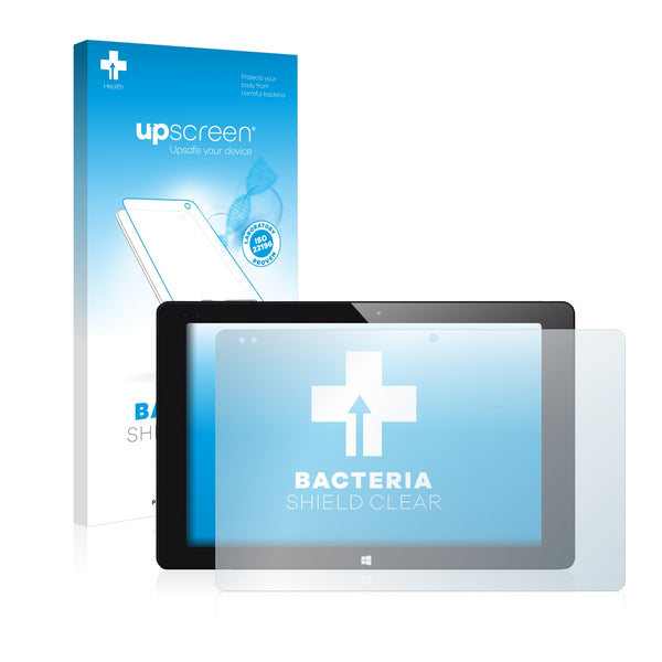upscreen Bacteria Shield Clear Premium Antibacterial Screen Protector for Cube iWork 10 Flagship