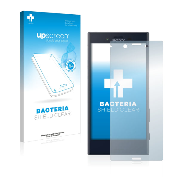 upscreen Bacteria Shield Clear Premium Antibacterial Screen Protector for Sony Xperia XZ