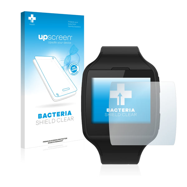 upscreen Bacteria Shield Clear Premium Antibacterial Screen Protector for MyKronoz ZePhone