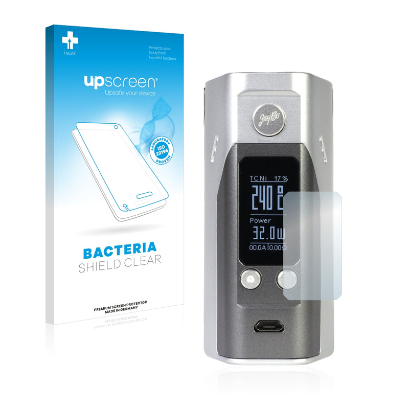 upscreen Bacteria Shield Clear Premium Antibacterial Screen Protector for Wismec Reuleaux RX200