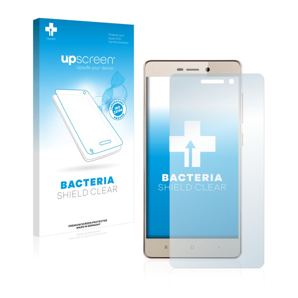 upscreen Bacteria Shield Clear Premium Antibacterial Screen Protector for Xiaomi Redmi 3S