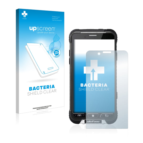 upscreen Bacteria Shield Clear Premium Antibacterial Screen Protector for Ulefone Armor