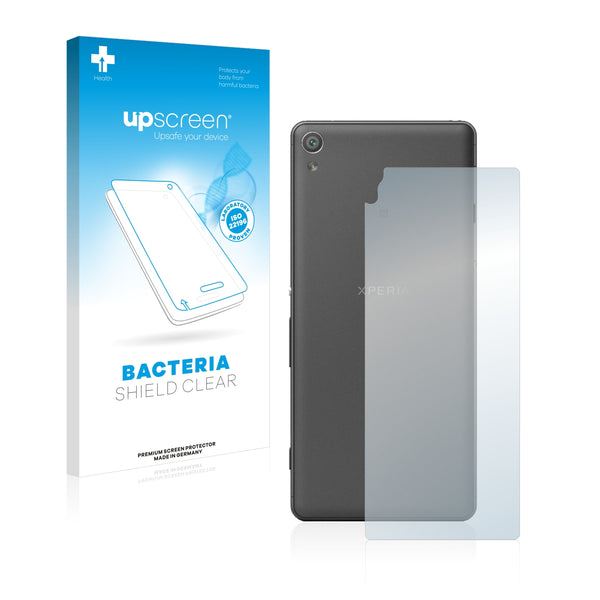 upscreen Bacteria Shield Clear Premium Antibacterial Screen Protector for Sony Xperia XA (Back)