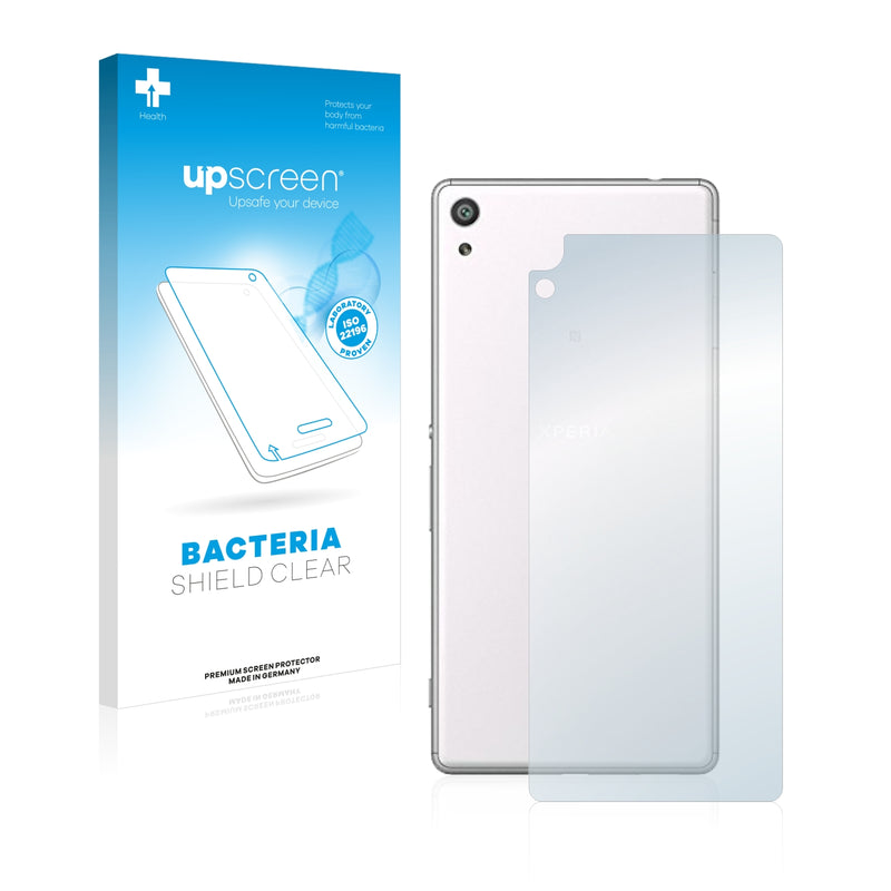 upscreen Bacteria Shield Clear Premium Antibacterial Screen Protector for Sony Xperia XA Ultra (Back)