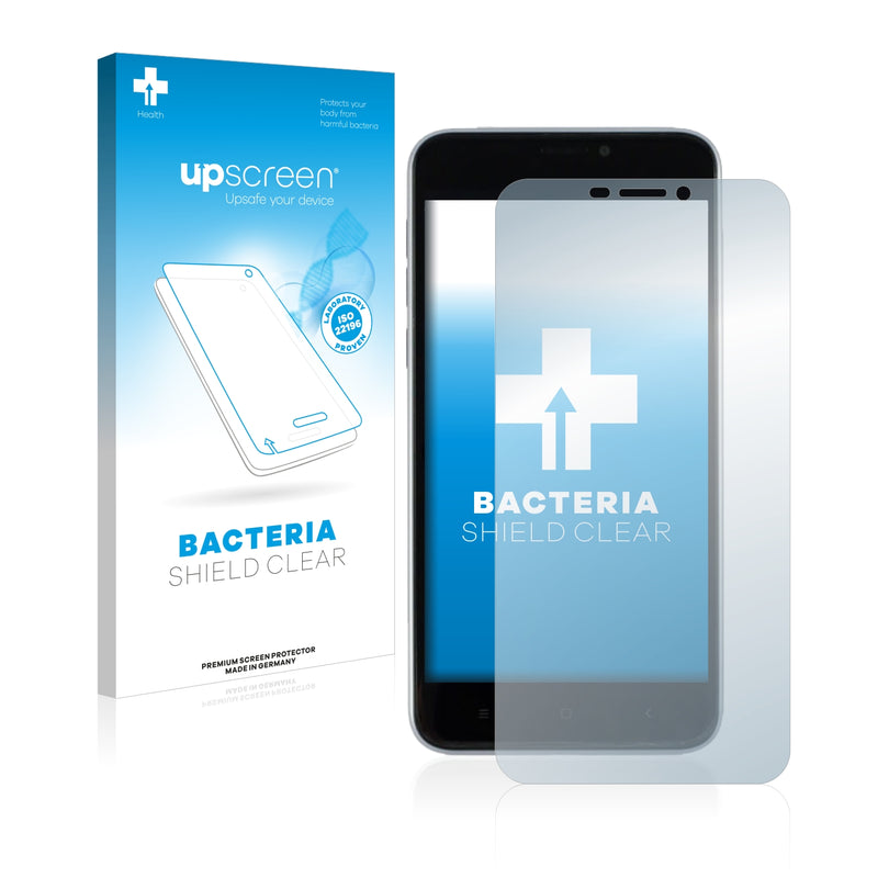upscreen Bacteria Shield Clear Premium Antibacterial Screen Protector for Oukitel U20 Plus
