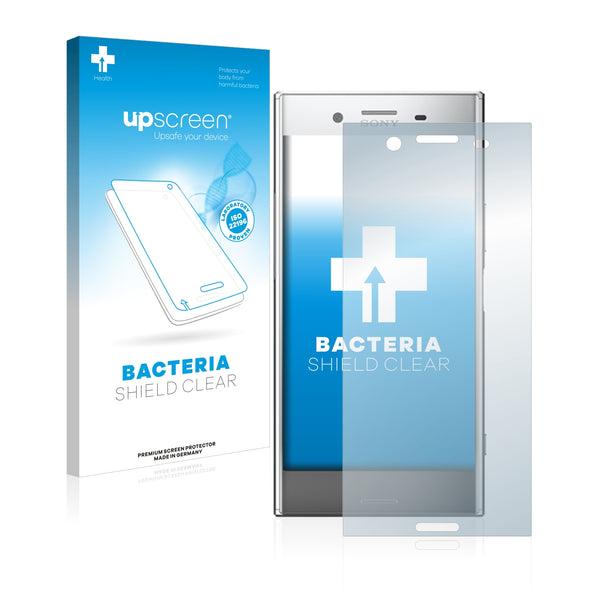 upscreen Bacteria Shield Clear Premium Antibacterial Screen Protector for Sony Xperia XZ Premium