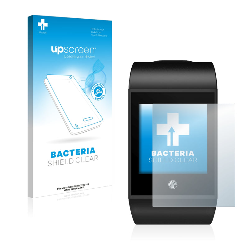 upscreen Bacteria Shield Clear Premium Antibacterial Screen Protector for NGM Fit Watch