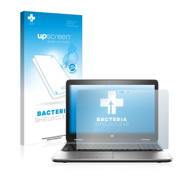 upscreen Bacteria Shield Clear Premium Antibacterial Screen Protector for HP ProBook 650 G2 Touch