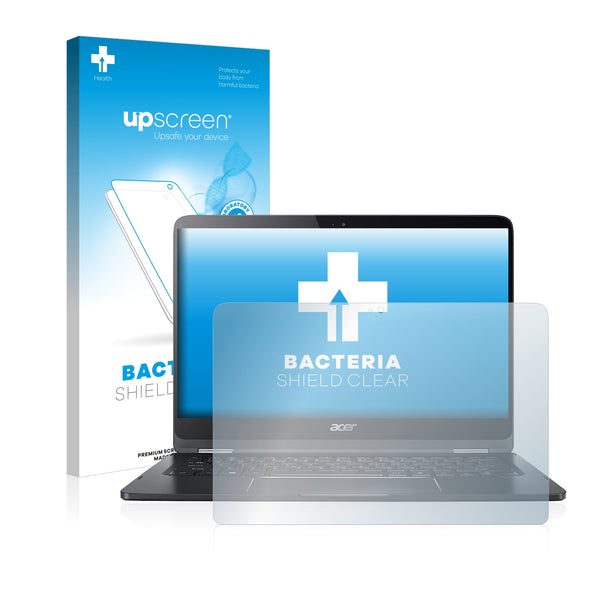 upscreen Bacteria Shield Clear Premium Antibacterial Screen Protector for Acer Spin 7