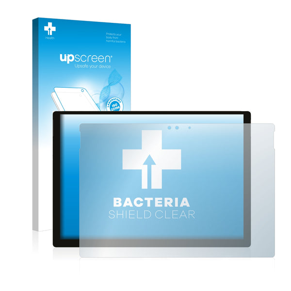 upscreen Bacteria Shield Clear Premium Antibacterial Screen Protector for Microsoft Surface Pro 2017 (5th. generation)