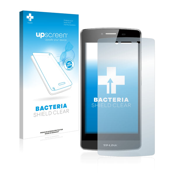 upscreen Bacteria Shield Clear Premium Antibacterial Screen Protector for TP-Link Neffos C5