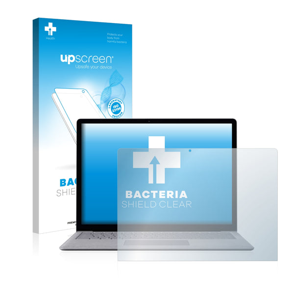upscreen Bacteria Shield Clear Premium Antibacterial Screen Protector for Microsoft Surface Laptop 1