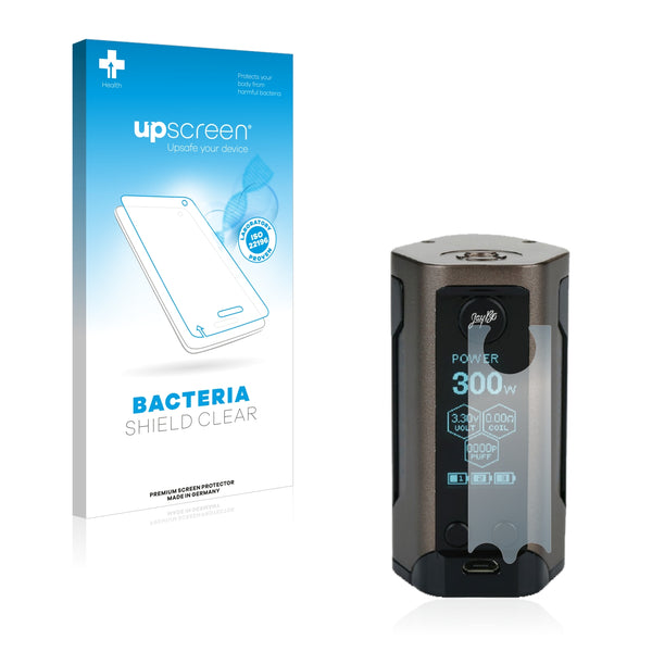 upscreen Bacteria Shield Clear Premium Antibacterial Screen Protector for Wismec Reuleaux RX Gen3