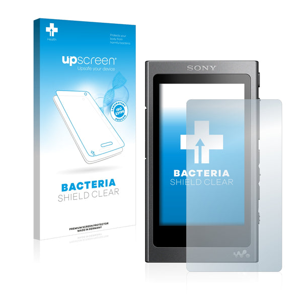 upscreen Bacteria Shield Clear Premium Antibacterial Screen Protector for Sony Walkman A30