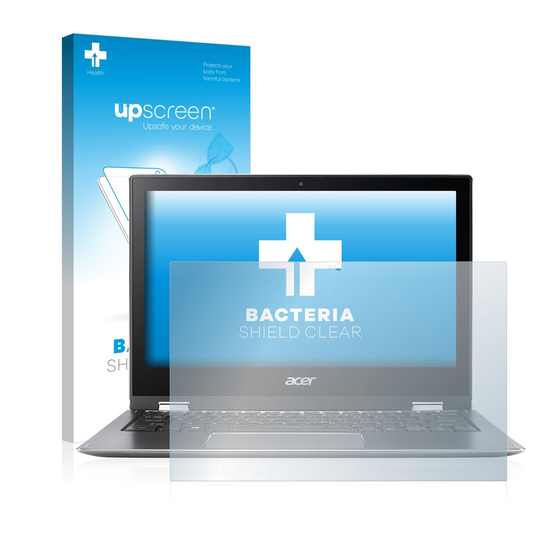 upscreen Bacteria Shield Clear Premium Antibacterial Screen Protector for Acer Spin 1 SP111-32N