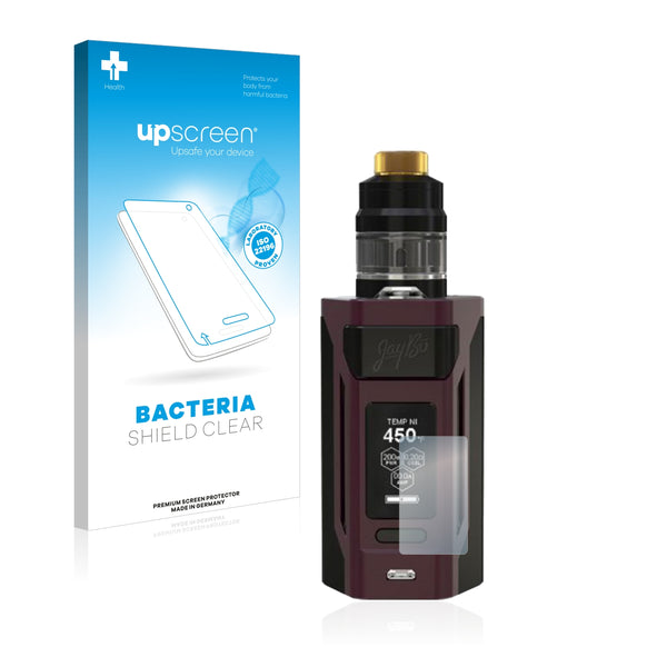 upscreen Bacteria Shield Clear Premium Antibacterial Screen Protector for Wismec Reuleaux RX2 21700