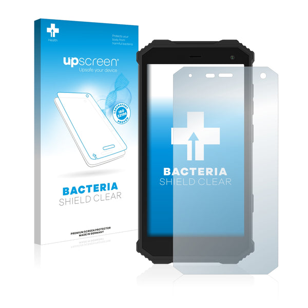 upscreen Bacteria Shield Clear Premium Antibacterial Screen Protector for Archos Saphir 50X