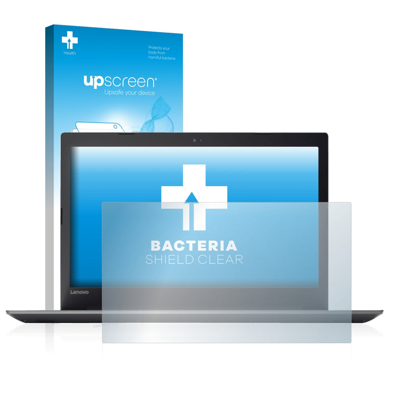 upscreen Bacteria Shield Clear Premium Antibacterial Screen Protector for Lenovo IdeaPad 320 (15.6)