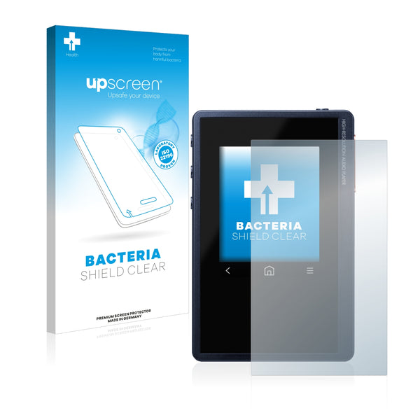 upscreen Bacteria Shield Clear Premium Antibacterial Screen Protector for Pioneer XDP-02U