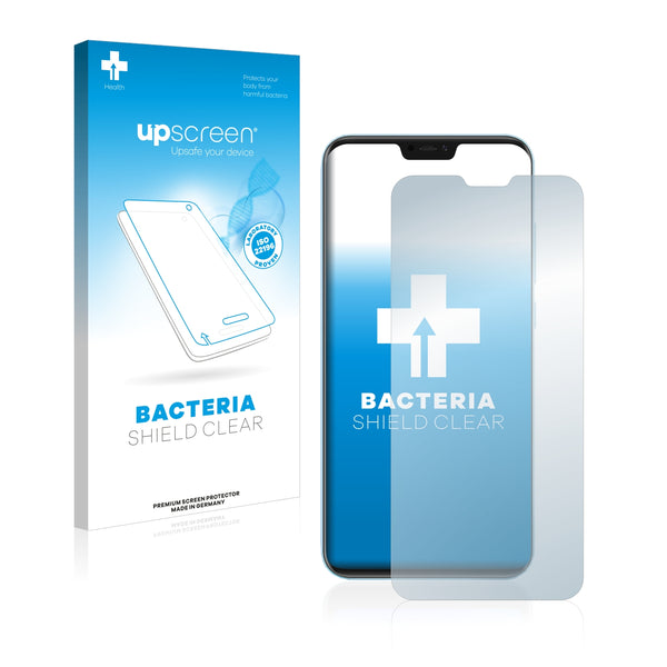 upscreen Bacteria Shield Clear Premium Antibacterial Screen Protector for Xiaomi Redmi 6 Pro