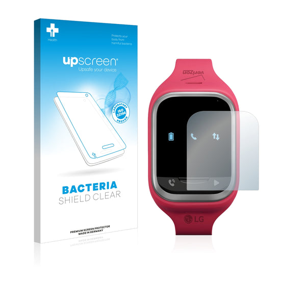 upscreen Bacteria Shield Clear Premium Antibacterial Screen Protector for LG GizmoPal 2