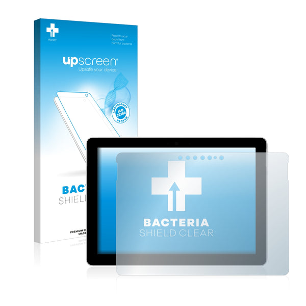 upscreen Bacteria Shield Clear Premium Antibacterial Screen Protector for Microsoft Surface Go 10