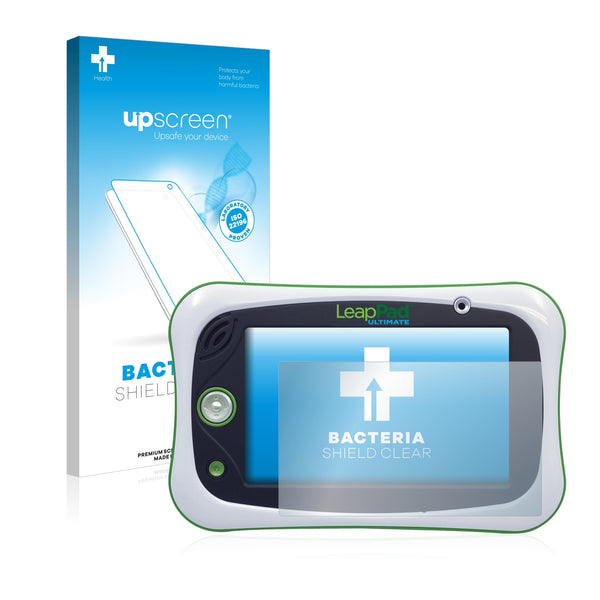 upscreen Bacteria Shield Clear Premium Antibacterial Screen Protector for LeapFrog LeapPad Ultimate