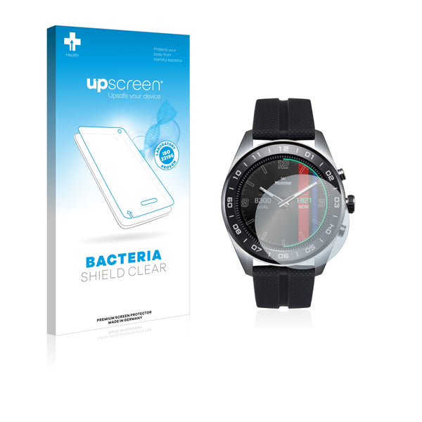upscreen Bacteria Shield Clear Premium Antibacterial Screen Protector for LG Watch W7