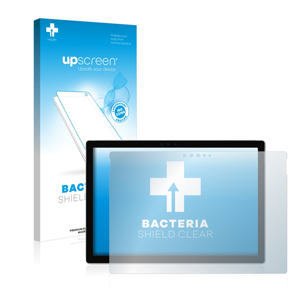 upscreen Bacteria Shield Clear Premium Antibacterial Screen Protector for Microsoft Surface Pro 6
