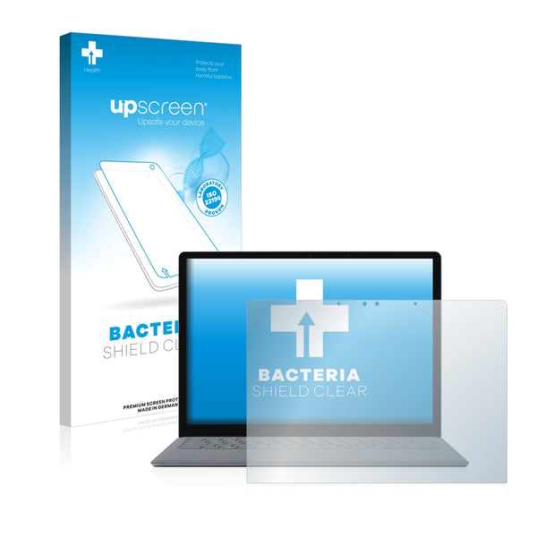 upscreen Bacteria Shield Clear Premium Antibacterial Screen Protector for Microsoft Surface Laptop 2