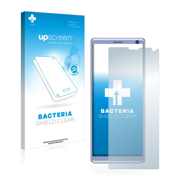 upscreen Bacteria Shield Clear Premium Antibacterial Screen Protector for Sony Xperia XA3