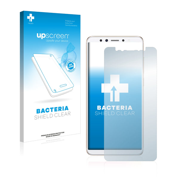 upscreen Bacteria Shield Clear Premium Antibacterial Screen Protector for Lenovo K5 Pro