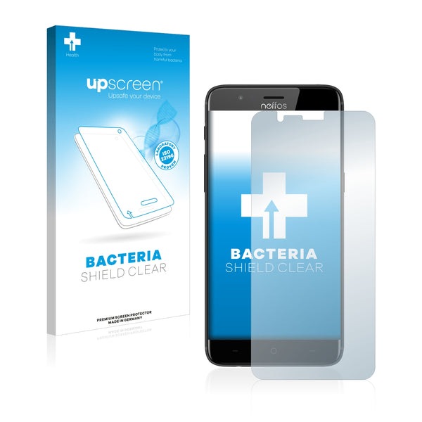 upscreen Bacteria Shield Clear Premium Antibacterial Screen Protector for TP-Link Neffos N1