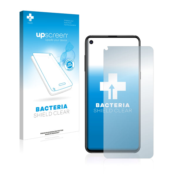 upscreen Bacteria Shield Clear Premium Antibacterial Screen Protector for Samsung Galaxy A8s