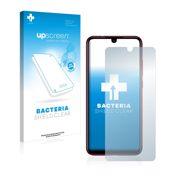 upscreen Bacteria Shield Clear Premium Antibacterial Screen Protector for Xiaomi Redmi 7