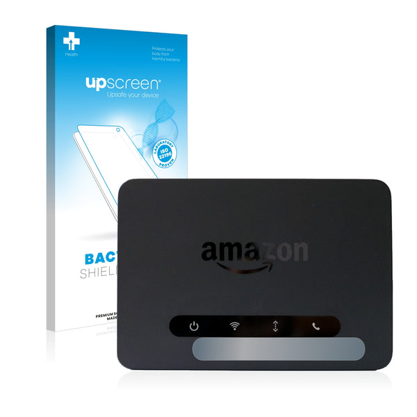 upscreen Bacteria Shield Clear Premium Antibacterial Screen Protector for Amazon Echo Connect